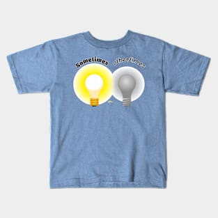 Light On-Off Kids T-Shirt